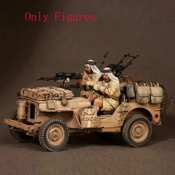 36206 фигури от смола, небоядисани, в разглобено формата. Арабски войници, 1:35