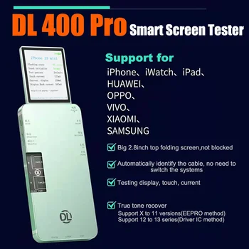 DL400 Pro Тестер LCD Екран Мобилен Телефон Тест на Дисплея на iPhone Ремонт За iPhone 6-14 Pro Max Инструмент За Тестване на LCD дисплея на Телефона iWatch VIVO