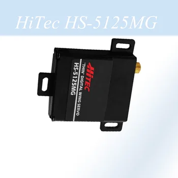 HiTec HS-5125MG Slim Metal Gear Wing цифров Серво 4,8 В ~ 6,0 3,5 кг/24 г за Радиоуправляемого на Самолета