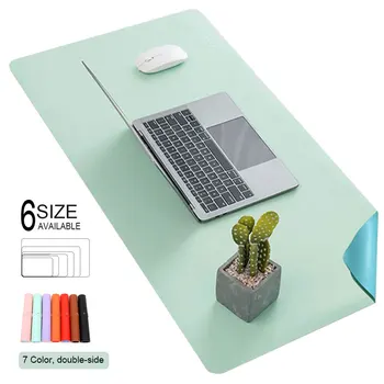 YuBeter, двупосочен голяма подложка за мишка, офис, спалня, голям КОМПЮТЪР, компютърен подложка, възглавница за клавиатура, противоскользящий кожена подложка за маса