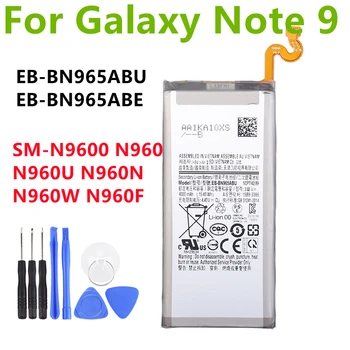 Преносимото Батерия EB-BN965ABU за Samsung Galaxy Note9 Забележка 9 SM-N9600 N960F N960U N960N N960W 4000 mah
