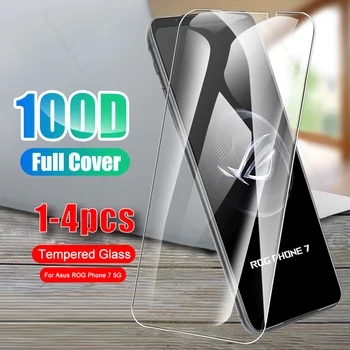 1-4шт 100D Стъкло За Asus ROG Phone 7 Ultimate 5G Закалено Стъкло RoGPhone 7Ultimate Phone7 ROGPhone7 2023 Защитно Фолио За Екрана