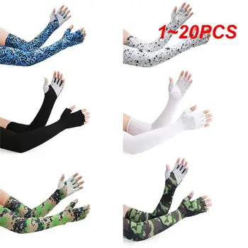 1 ~ 20PCS Калъф за колоездене нарукавника UV-Слънчев ръкав за мъже И жени Защита от UV-слънце Летни Ръкавици Ястия за ръце Риболов Бягане