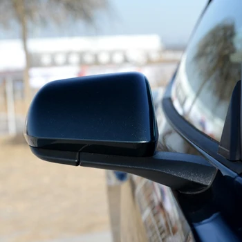 1 Чифт сменяеми калъфи за странични огледала за обратно виждане, аксесоари за автомобили за външността на Ford Mustang 2015-2022 година.