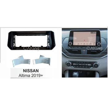 12,3-инчов Преходна Панел Автомобилното Радио за NISSAN Altima 2019 + Комплект на предния панел, За да Инсталирате Конзолата Тампон 12,3-инчов Адаптер Рамка на Кутията