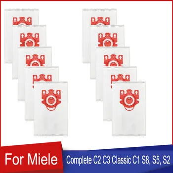 3D Торби за прах За подмяна на вакуумни торби Miele GN за Miele Classic C1 пълна Серия C1, C2, C3, S400i S600 S2 S5 S8