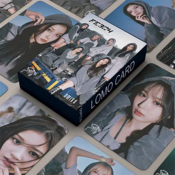 K-POP 55 бр./компл. NMIXX 2nd ЕП Fe3O4: Албум BREAK Lomo Card Girl Collection Картичка Фотокарточка HAEWON KYUJIN ЛИЛИ BAE JIWOO