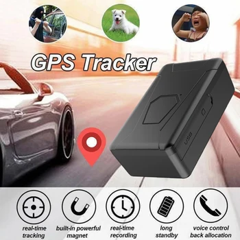 Автомобилен GPS Тракер за Проследяване В Реално Време, Анти-Изгубен Локатор Приложение за Управление на Аудиозаписью Силно Магнитно Закрепване За Автомобил, Камион, Мотоциклет