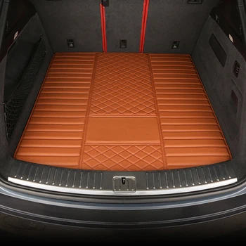 Автомобилни постелки за багажник за Nissan X Trail T31 Кожени аксесоари за авто Alfombrillas Coche Tapis voiture де