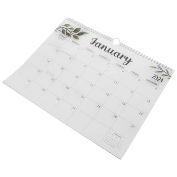 Английски Ежедневна стенен календар, офис месечен календар, домашен стенен календар