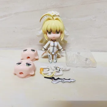 Аниме Fate Stay Night Saber Глинена PVC фигурки са подбрани модел на Кукла Играчка 10 см 387#