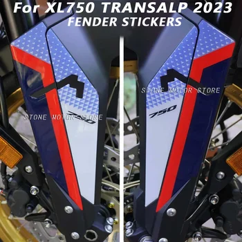 За HONDA XL750 TRANSALP XL 750 Transalp 2023 Комплект стикери от 3D-гелевой смола за мотор, защита на предното крило отстрани