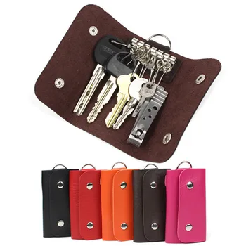 Ключницы от изкуствена кожа, кола ключодържател, халка за ключодържател, чанта за ключове, кожен ключодържател за жени, мъже