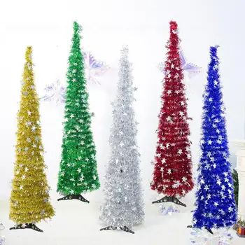 Коледна Елха С Пентаграма Проста 1,5 м цифрово шифрирана Коледно Дърво Автоматична привличам Витрина на Хотела Украса на Коледната Сцена