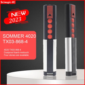 Ръчен предавател SOMMER 868 Mhz 4020 TX03-868-4 868.8 дистанционно управление на гаражни врати Mhz