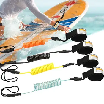 Сигурна въже за сърфиране, защитно гребло за лодка, каишка за сърфиране, обезопасена с въже за ръце от TPU за дъски за сърф, принадлежности за сърфиране