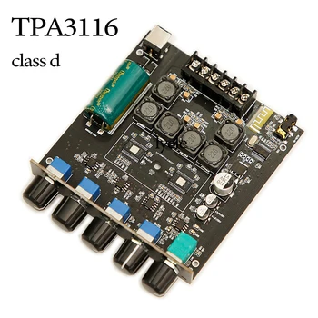 Такса усилвател TPA3116 2.1 D Digital Class 500 W * 2 + 100 Wh точност ръководят Усилвател Bluetooth 5.0