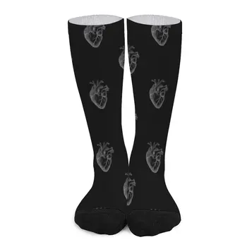 Чорапи с анатомичен сърце, дизайнерски чорапи в стил ретро, мъжки чорапи 2s