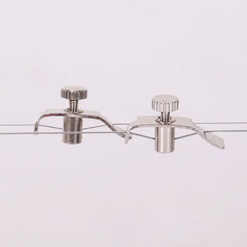 професионални струнни регулатори Erhu от неръждаема стомана, инструменти за регулиране на Erhu (сребро)