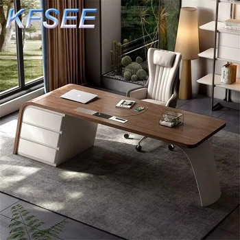 стол с дължина 200 cm Офис бюро Kfsee за бъдеща любов